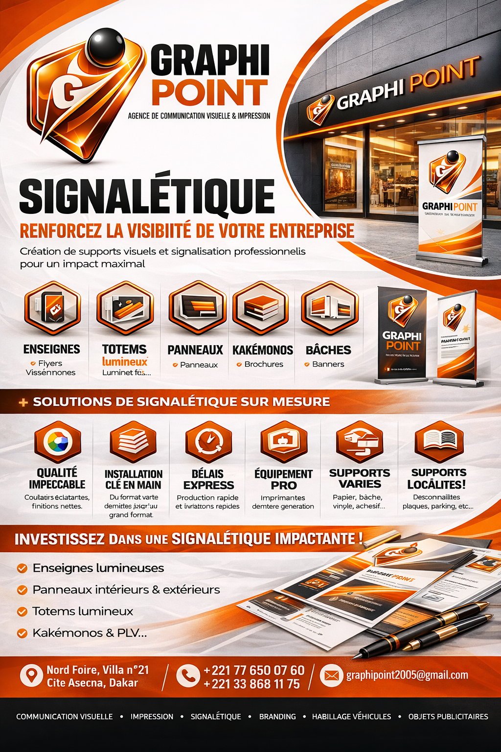 Signalétique premium